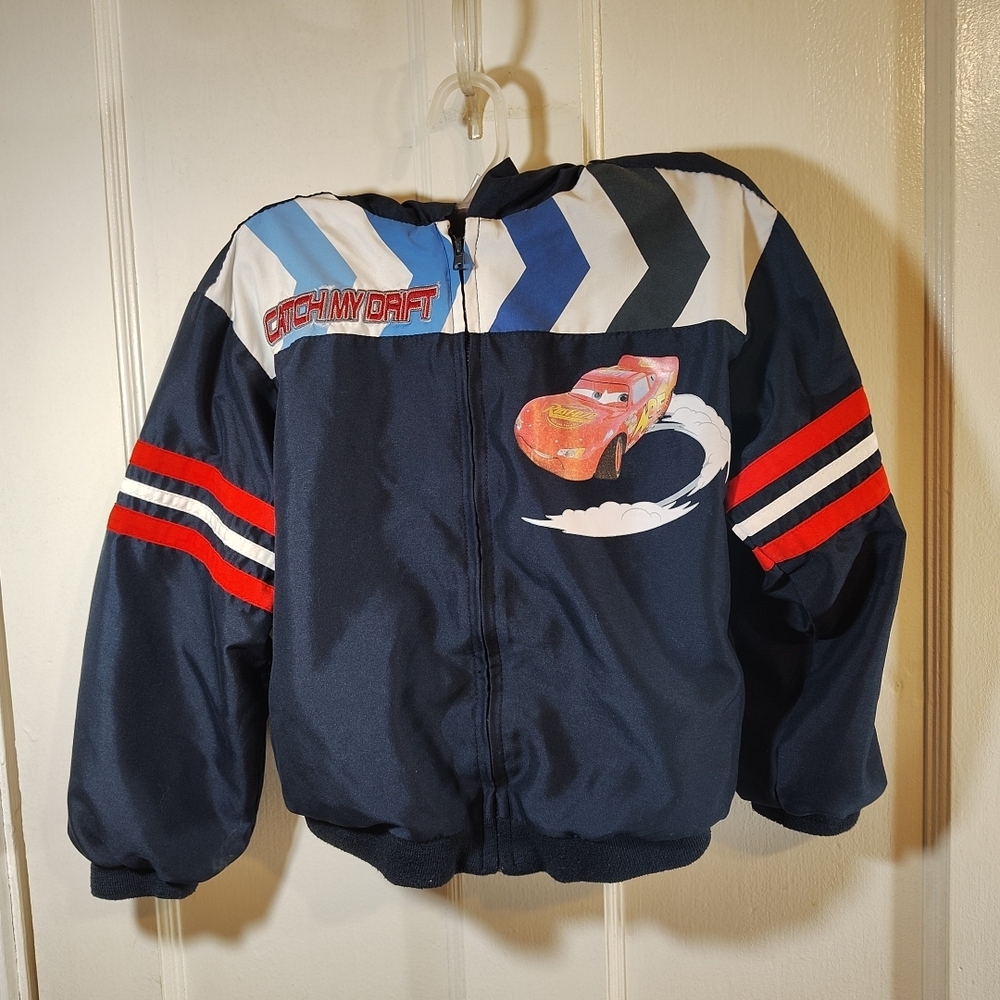 Disney Lightning McQueen Navy Red Racing Jacket